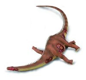 Bild von Dinozaur Brontosaurus Prey