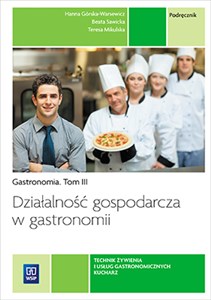 Bild von Działalność gospodarcza w gastronomii Podręcznik Gastronomia Tom 3 technik zywienia i usług gastronomicznych, kucharz
