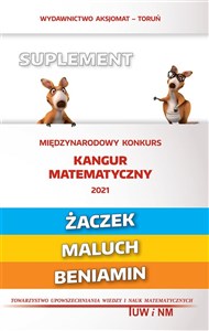 Obrazek Matematyka z wesołym kangurem Suplem 2021 Żaczek/Maluch/Beniamin
