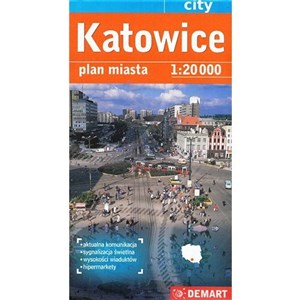 Obrazek Katowice plan miasta