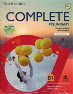 Obrazek Complete Preliminary Self Study Pack (SB w Answers w Online Practice and WB w Answers w Audio Download and Class Audio)