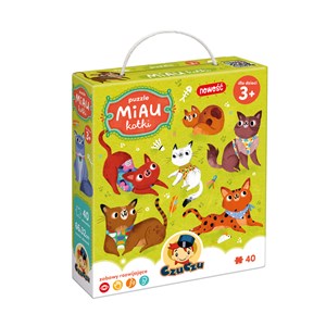 Bild von CzuCzu Puzzle Miau Kotki 3+