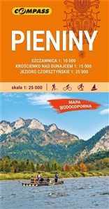 Obrazek Mapa turystyczna - Pieniny laminowana