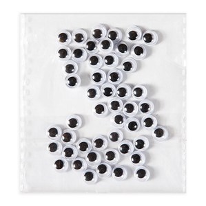 Bild von Samoprzylepne ruchome oczka 6mm 50szt