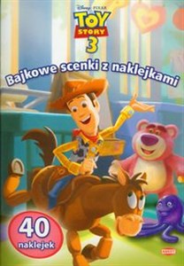 Obrazek Toy Story 3 Bajkowe scenki z naklejkami SC-4 40 naklejek