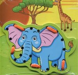 Obrazek Układanka drewniana przeplatanka