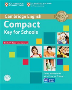 Bild von Compact Key for Schools Student's Book without answers + Workbook + CD