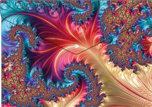 Bild von Koperta A5 na napę z nadrukiem Fractal