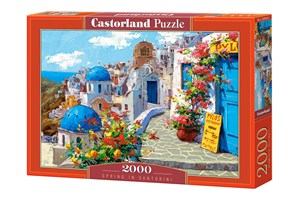 Bild von Puzzle 2000 Spring in Santorini