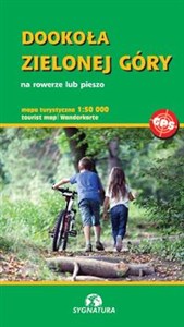 Bild von Dookoła Zielonej Góry Na rowerze lub pieszo skala 1:50 000T