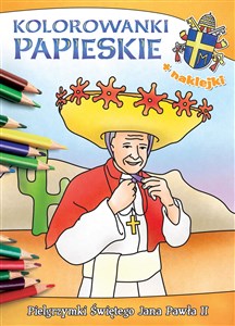 Bild von Kolorowanki papieskie Pielgrzymki Świętego Jana Pawła II