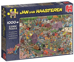 Obrazek Puzzle 1000 Parada kwiatów