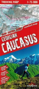 Bild von Trekking map Georgian Caucasus 1:75 000