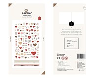 Zeige Details für Naklejki Deco Serca Polska książka : Naklejki D...