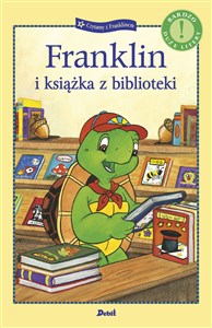 Obrazek Franklin i książka z biblioteki