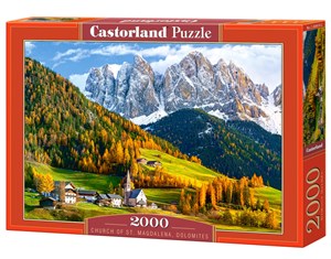 Bild von Puzzle 2000 Church of St. Magdalena Dolomites