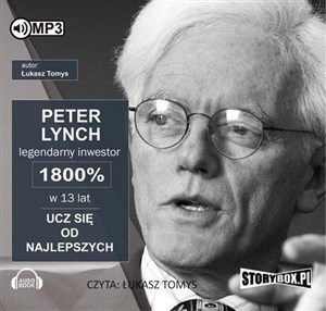 Obrazek [Audiobook] Peter Lynch legendarny inwestor 1800% w 13 lat. Ucz się od najlepszych