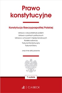 Obrazek Prawo konstytucyjne oraz ustawy towarzyszące