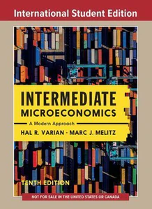 Bild von Intermediate Microeconomics. A Modern Approach