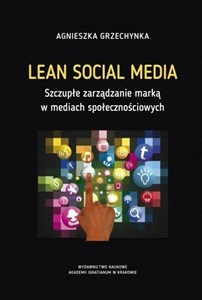 Bild von Lean Social Media Szczupłe zarządzanie marką w mediach społecznościowych