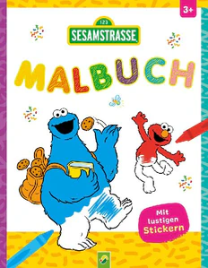 Bild von MALBUCH SESAMSTRAßE