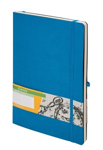 Bild von Notes Impresja B5 Kratka niebieski