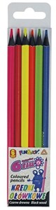 Bild von Kredki ołówkowe Fluo 6 kolorów