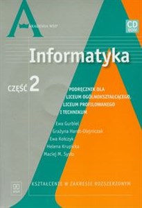 Bild von Informatyka Część 2 Podręcznik z płytą CD Zakres rozszerzony Liceum ogólnokształcące, liceum profilowane, technikum