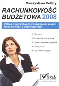 Bild von Rachunkowość budżetowa 2008 Ustawa o rachunkowośći i szczególne zasady rachunkowości z wprowadzeniem