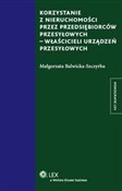 Korzystani... - Małgorzata Balwicka-Szczyrba -  Polnische Buchandlung 