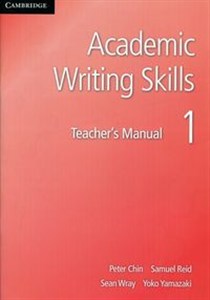 Obrazek Academic Writing Skills 1 Teacher's Manual