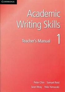 Bild von Academic Writing Skills 1 Teacher's Manual