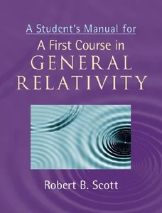 Bild von A Student's Manual for A First Course in General Relativity
