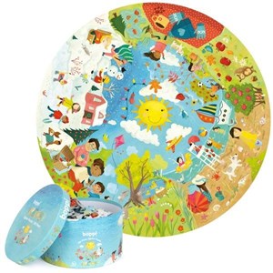 Obrazek Puzzle okrągłe 150 Pory roku