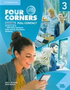 Obrazek Four Corners 3 Super Value Pack (Full Contact with Self-study and Online Workbook)