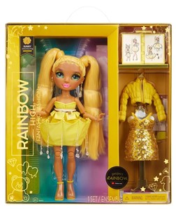 Bild von Rainbow High Fantastic Fashion Doll - Yellow