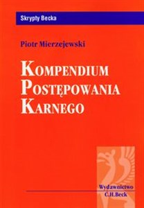 Bild von Kompendium postępowania karnego