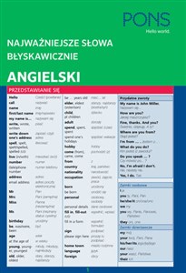 Bild von Najważniejsze słowa błyskawicznie Angielski