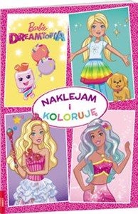 Obrazek Barbie Naklejam i koloruję NAK-102