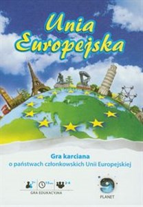 Obrazek Unia Europejska Gra karciana o państwach członkowskich Unii Europejskiej