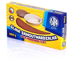 Obrazek Glina samoutwardzalna Astra 460g - terakota