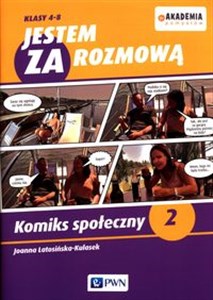 Obrazek Jestem ZA rozmową Klasy 4-8 Komiks społeczny 2