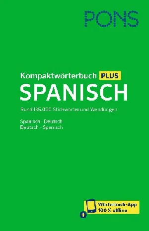 Obrazek PONS KOMPAKTWÖRTERBUCH PLUS SPANISCH