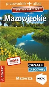 Obrazek Polska Niezwykła Mazowieckie przewodnik + atlas