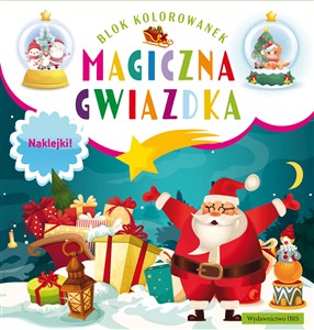 Obrazek Blok kolorowanek Magiczna gwiazdka + naklejki
