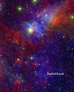 Bild von Sketchbook Large Abstract Cosmos Design Drawing Book
