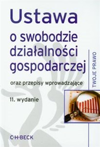 Obrazek Ustawa o swobodzie działalności gospodarczej oraz przepisy wprowadzające