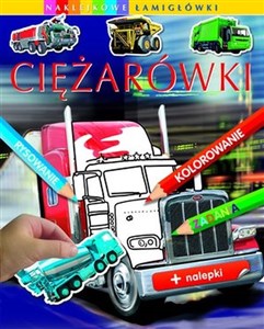 Obrazek Ciężarówki Naklejkowe łamigłówki