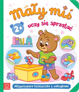 Bild von Mały miś uczy się sprzątać. Aktywizująca książeczka z naklejkami 2+