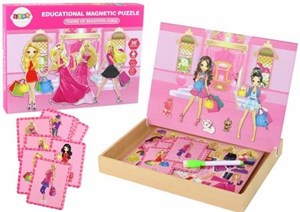 Obrazek Puzzle magnetyczne z motywem Barbie